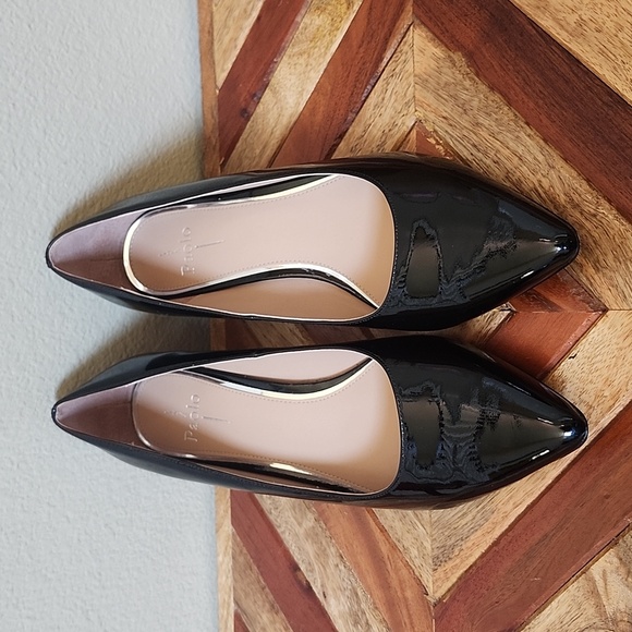 Paolo Linea black pointed toe shoes size 11 M - Picture 2 of 8